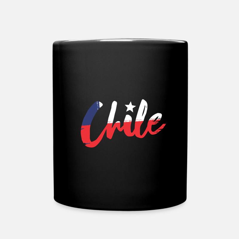 Chili - Drapeau du Chili - Chili Amérique du Sud - Mug uni - noir