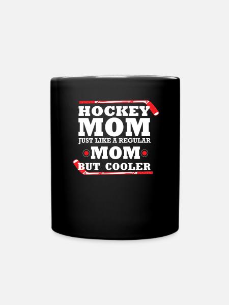 Eishockey Eishockeyspieler Hockey Wintersport Mutt - Tasse einfarbig - Schwarz