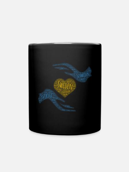 Suède - Mug uni - noir