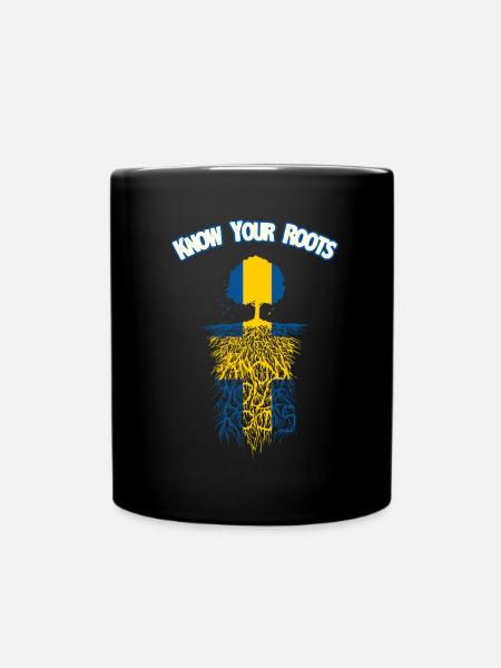 Suède Suédois - Mug uni - noir
