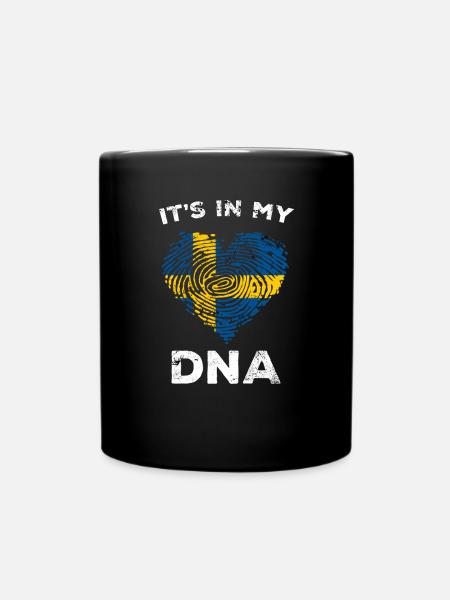 Sweden Sweden flag Swedish Sweden - Full Colour Mug - black
