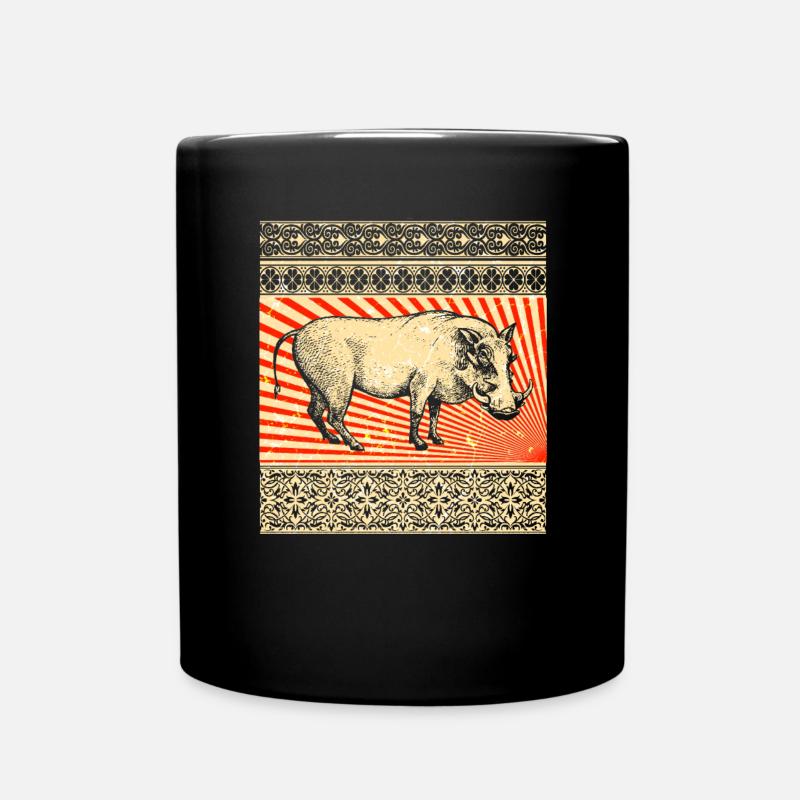 Warthog - Full Colour Mug - black