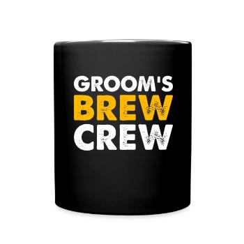 Crew Brew Crew - Fête - Mug uni - noir - Devant