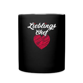 Favorite boss - Full Colour Mug - black - Front