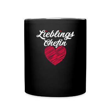 Favorite boss - Full Colour Mug - black - Front