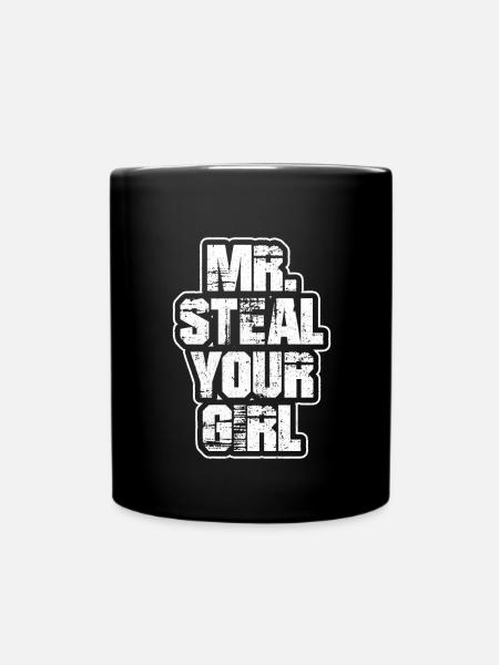M. voler votre fille - Mug uni - noir