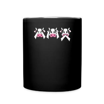 Cow Cow - Mug uni - noir - Devant