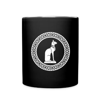 Bronntanas fionnuar bastet - Full Colour Mug - black - Front