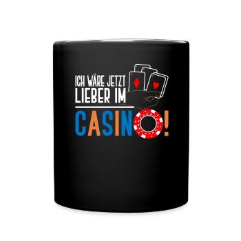 Casino Casino - Full Colour Mug - black - Front