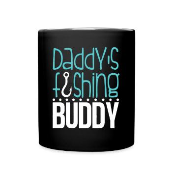 Das Buddy-Shirt des Vatis - Tasse einfarbig - Schwarz - Vorne