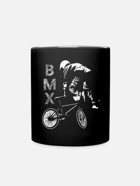 Dearadh Bronntanais Bronntanais BMX - Mug uni - noir