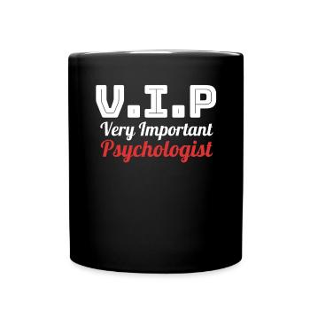 Psychologues Idées cadeaux pour les psychologues - Mug uni - noir - Devant