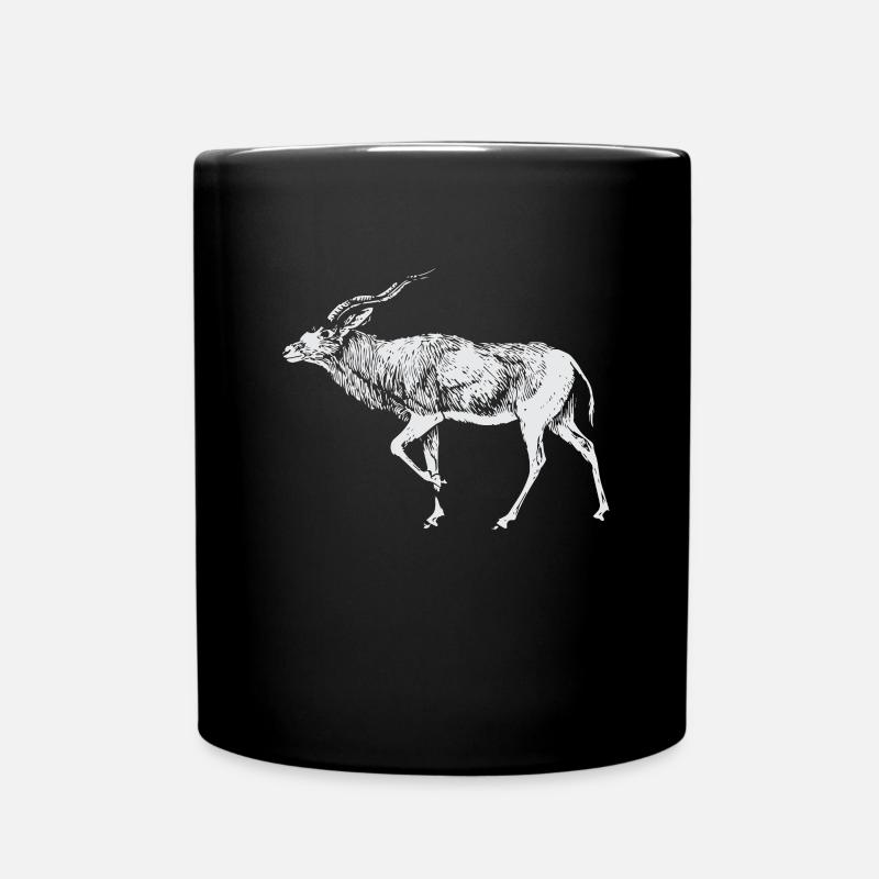 Bronntanas Ainmhithe Addax - Mug uni - noir