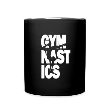 Gymnastics Gymnastics Acrobatics Gymnastics - Full Colour Mug - black - Front