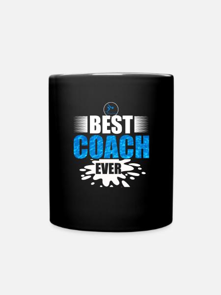 Entraîneur de natation Meilleur entraîneur de natation jamais nageur - Mug uni - noir