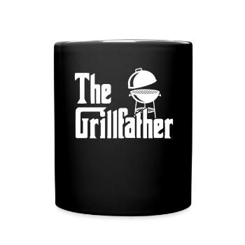 Une conception de cadeau de père de gril - Mug uni - noir - Devant