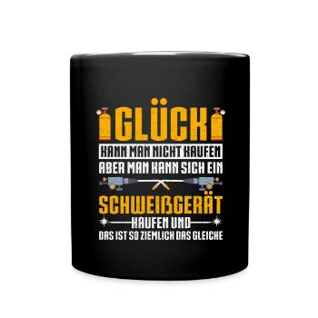 Schweissgeraet Welding Ger - Mug uni - noir - Devant