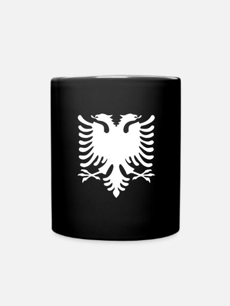 Balkan Albanien albania geschenkidee - Tasse einfarbig - Schwarz