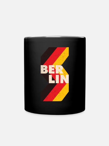 Berlin Germany , Allemagne - Mug uni - noir