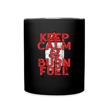Modèle Rocket Gift Fusée Fuel Fuel - Mug uni - noir - Devant