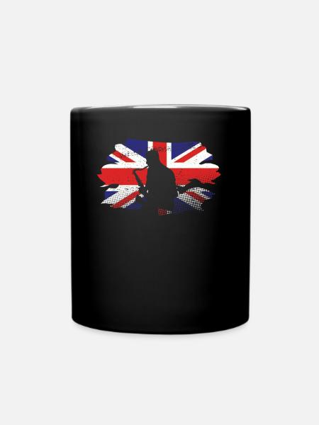 Saxophone UK - Mug uni - noir