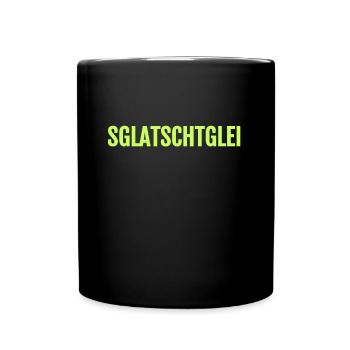 Cool design for Saxony: SGLATSCHTGLEI! - Full Colour Mug - black - Front