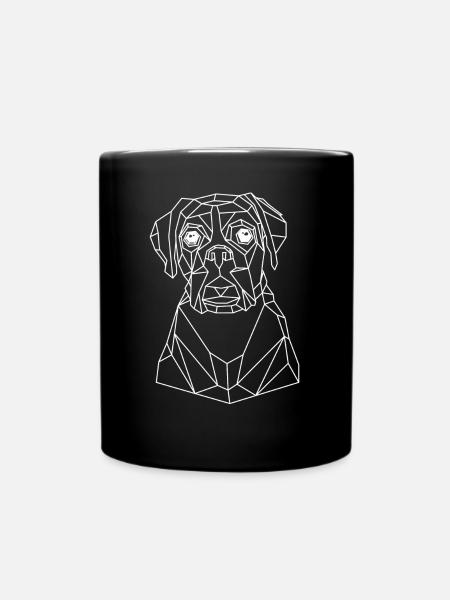 Cooler Hund - Tasse einfarbig - Schwarz