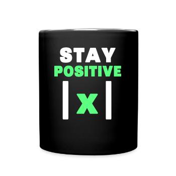 Math nerd - Mug uni - noir - Devant
