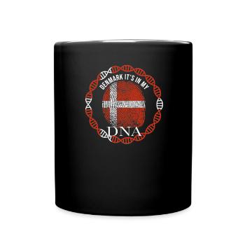 Le Danemark, c’est dans mon ADN - Mug uni - noir - Devant