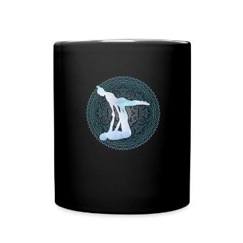 Dearadh Bronntanais Acroyoga - Mug uni - noir - Devant