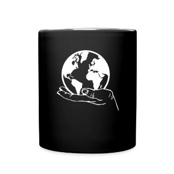 Planète Terre - Mug uni - noir - Devant
