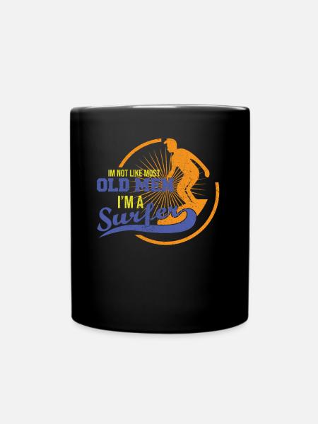 Surfeur surfeur surfeur - Mug uni - noir