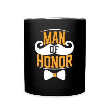 Homme fier cadeau de mariage JGA rumble - Mug uni - noir - Devant