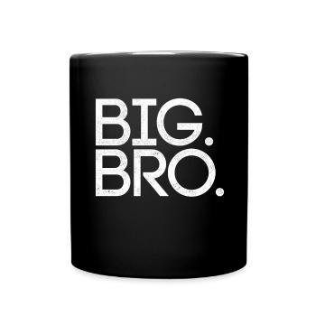 Big Bro - Bro - Tasse einfarbig - Schwarz - Vorne