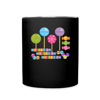 Candy Candies - Full Colour Mug - black - Front