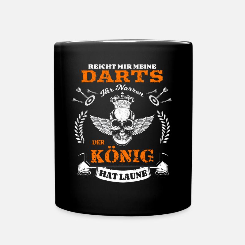 Dart Dart Dart Dart Dart Dart Dart Dart Dart Dart - Full Colour Mug - black