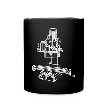mechanic - Full Colour Mug - black - Front