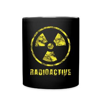 Radioactive physicist - Full Colour Mug - black - Front