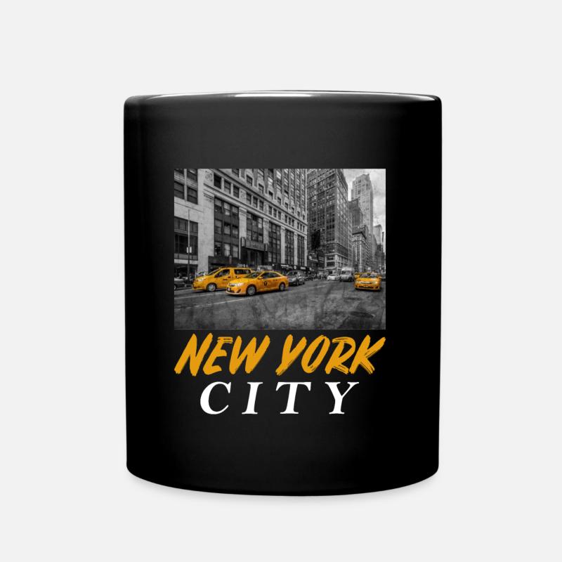New York - Mug uni - noir