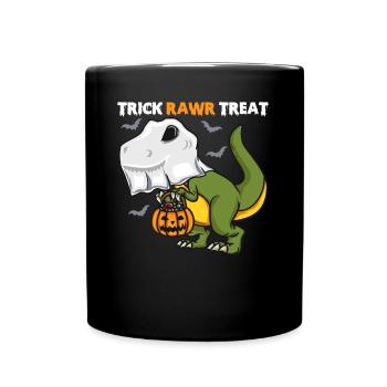 Halloween Dinosaur Party Citrouille Rawr Enfants - Mug uni - noir - Devant