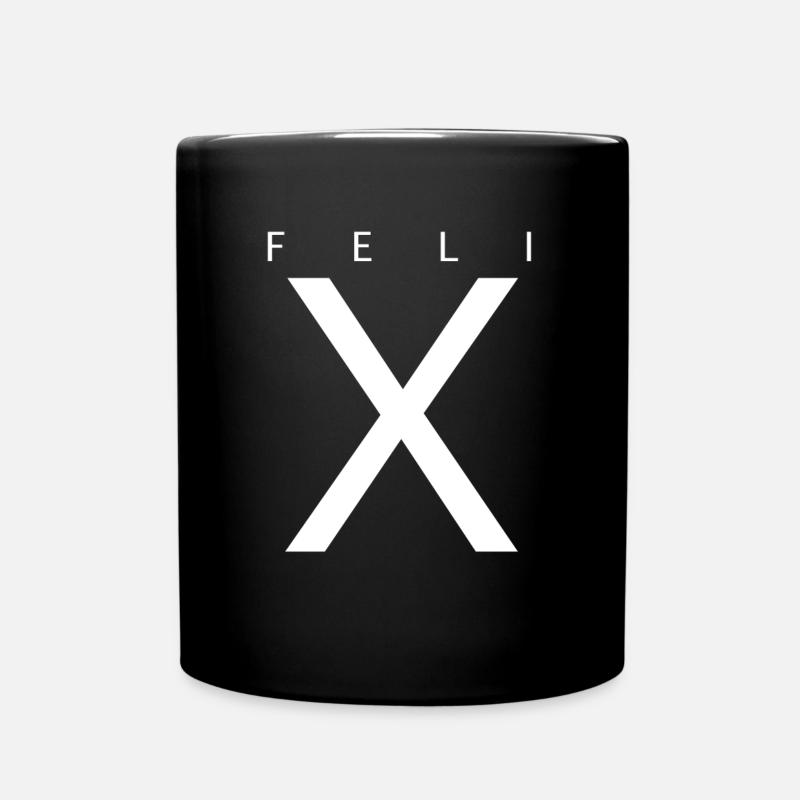 Felix - Tasse einfarbig - Schwarz