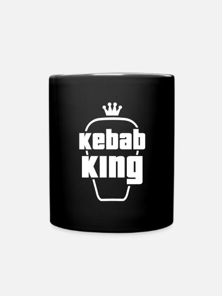 Kebab King - Mug uni - noir