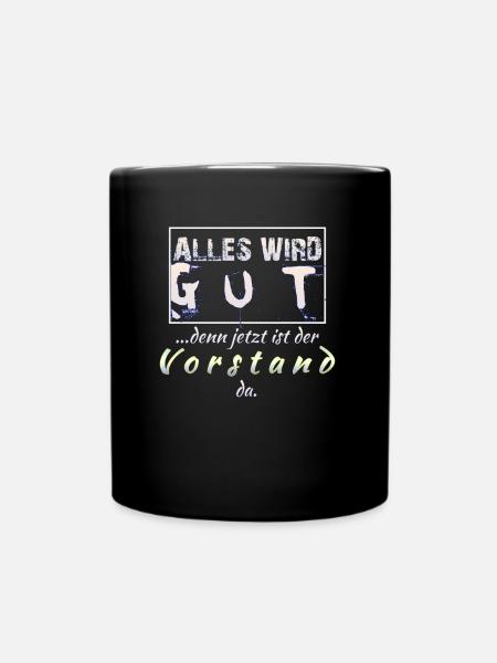 Vorstand - Tasse einfarbig - Schwarz