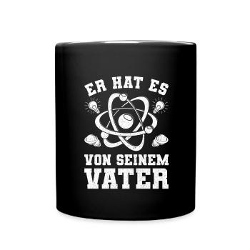 He has it from his father - Full Colour Mug - black - Front