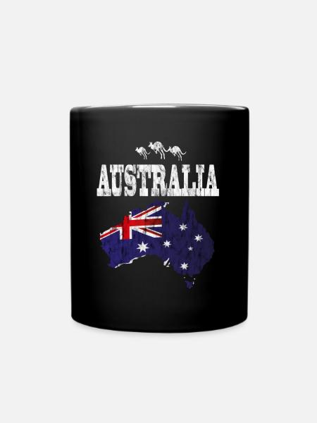 Australie - Mug uni - noir