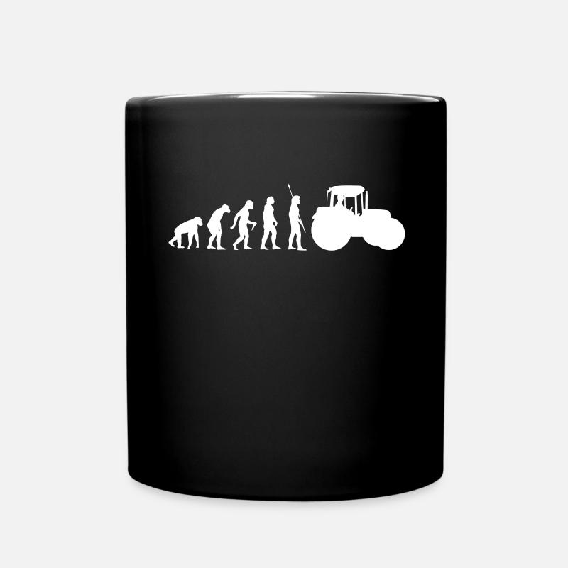 Tracteur Evolution - Mug uni - noir