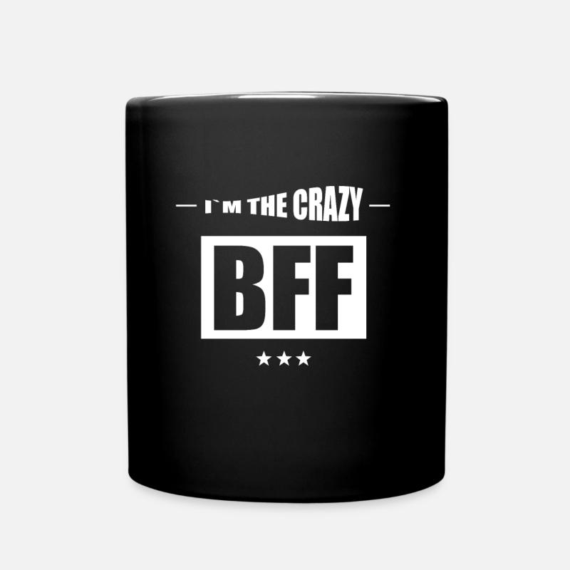 BFF - Full Colour Mug - black