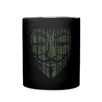 Hacken - Tasse einfarbig - Schwarz - Vorne