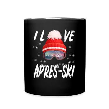 Après-ski - Full Colour Mug - black - Front