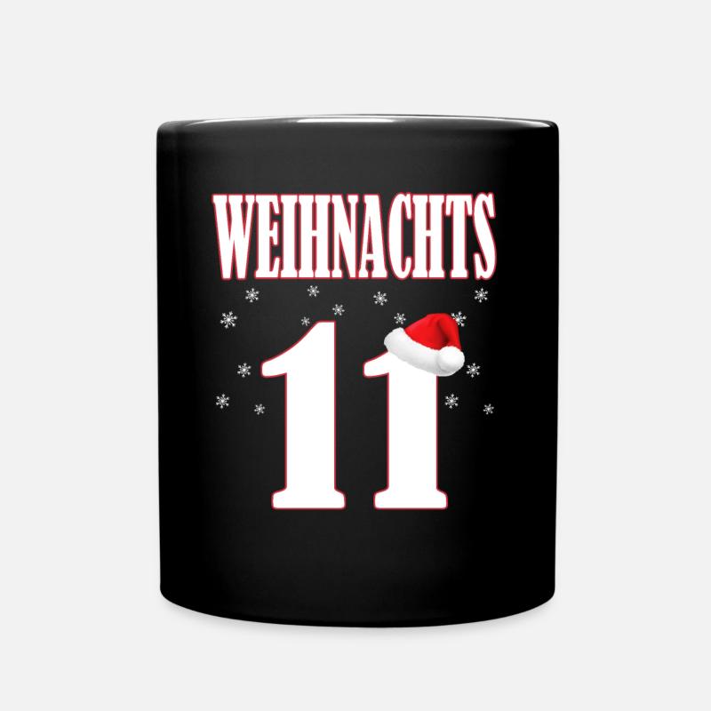 Weihnachten,Elf - Tasse einfarbig - Schwarz